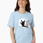Funny rabbit shadow hand ROCK music HARD ROCK fan Essential T-Shirt