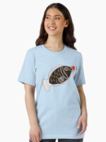 Sushi Soy Fish Pattern in Blue Essential T-Shirt