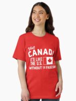 Visit Canada, It's Like the US without the Fascism Essential T-Shirt