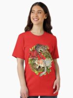 Quoll and Numbat Australian Christmas Wreath Essential T-Shirt