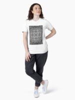 Midnight Obsidian Hand-Drawn Intricate Mandala Essential T-Shirt