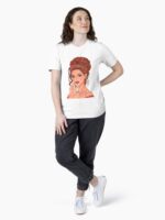 Retro Glam Red Hair Girl Portrait Essential T-Shirt
