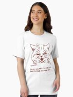 Louis Wain - I am happy because everyone loves me Essential T-Shirt