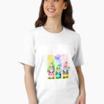 Magical Gnomes Stir Rainbow Cauldrons Essential T-Shirt