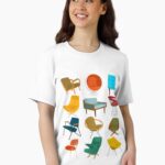 Mid Century Modern Chair Collection Essential T-Shirt