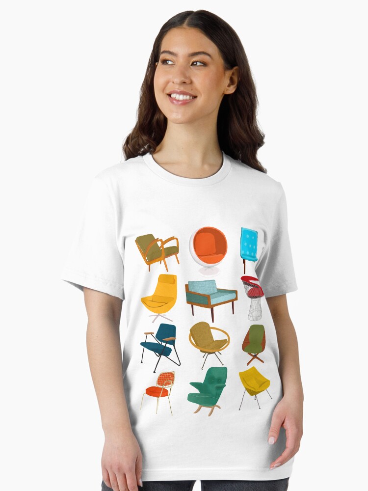 Mid Century Modern Chair Collection Essential T-Shirt