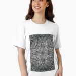 Midnight Obsidian Hand-Drawn Intricate Mandala Essential T-Shirt