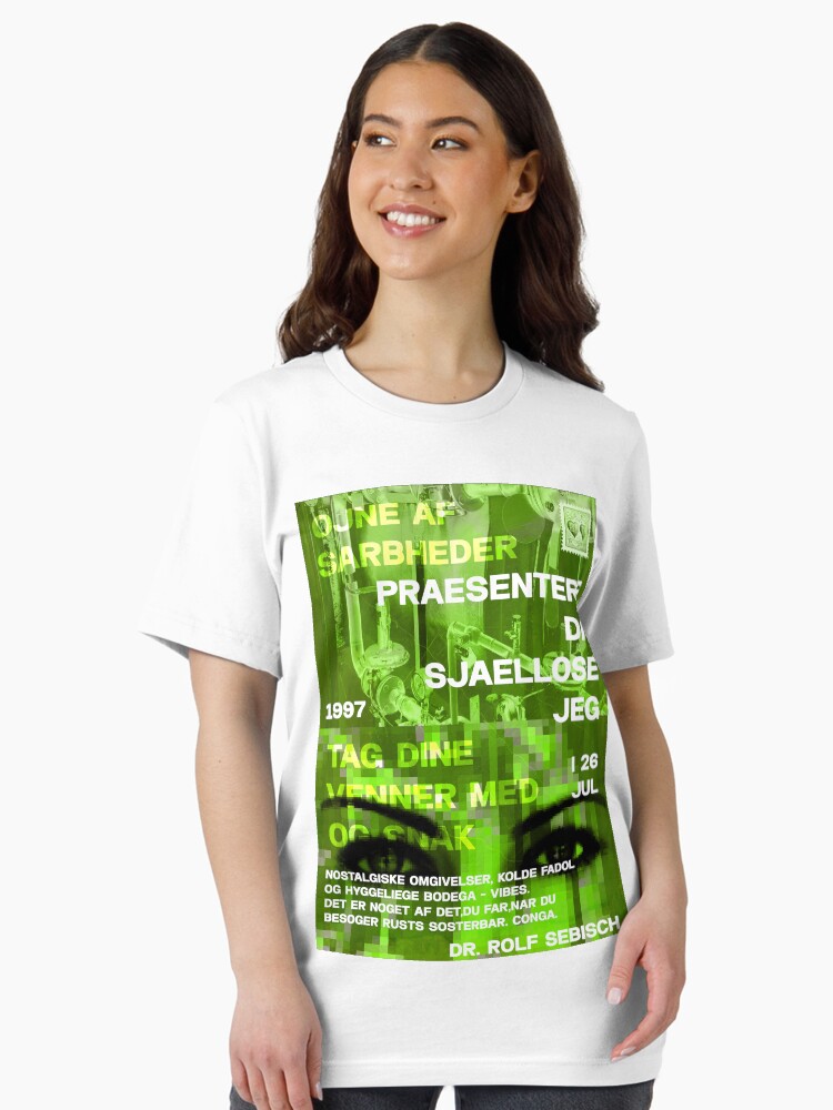 "Industrial Green" matrix style conceptual poster on melancholy Essential T-Shirt