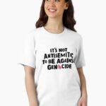It's Not Antisemitic To Be Against Genocide Essential T-Shirt