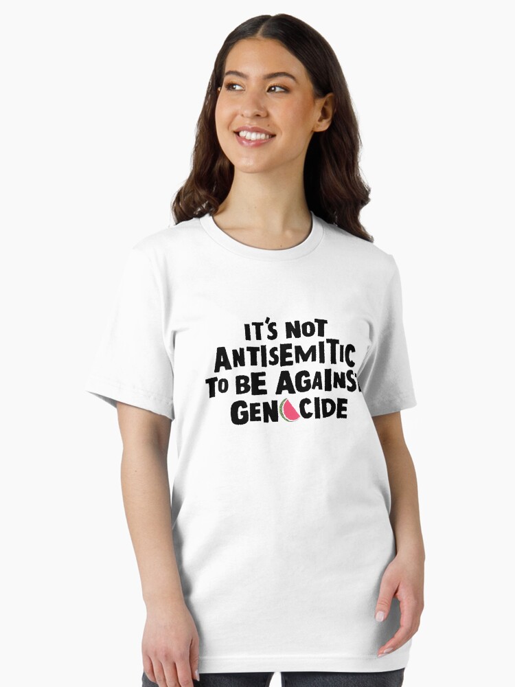 It's Not Antisemitic To Be Against Genocide Essential T-Shirt