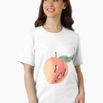 Surprised Peach Essential T-Shirt