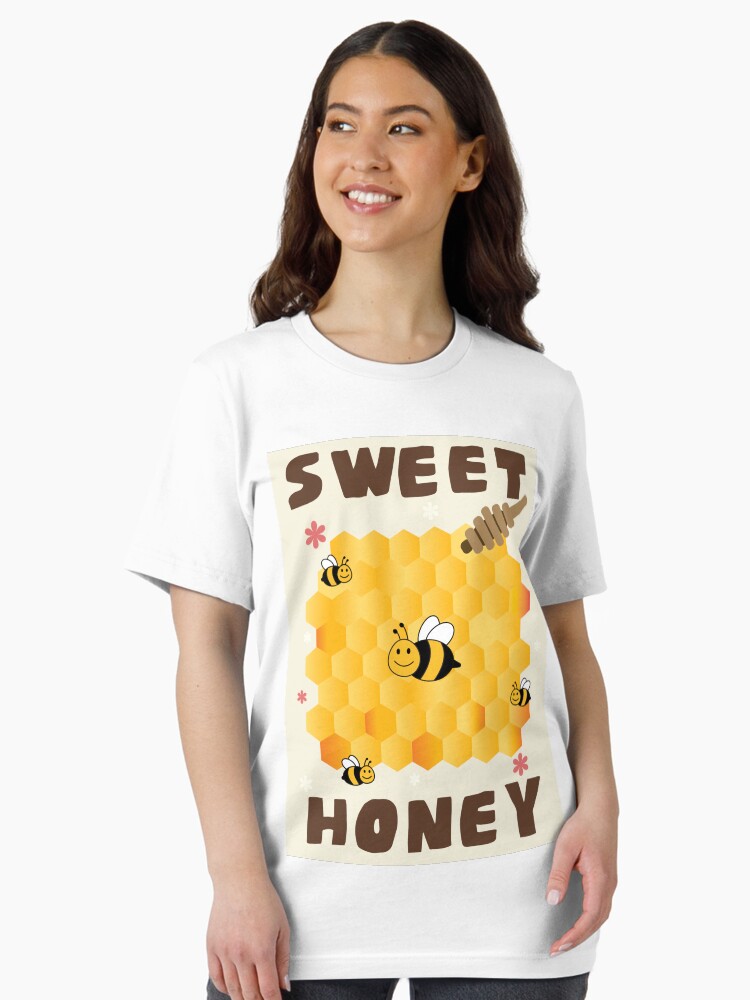 Sweet Honey - Cute Bee (Pink Edition) Essential T-Shirt