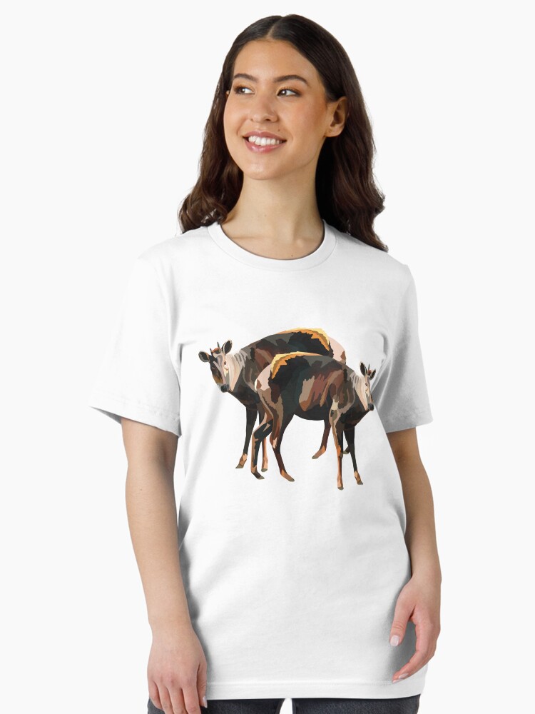 D is for Duiker,Duiker Artwork – Small Forest Antelope Illustration and African Wildlife Design Essential T-Shirt