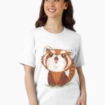 Red panda happy Essential T-Shirt