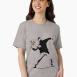 Banksy - Flower thrower Essential T-Shirt