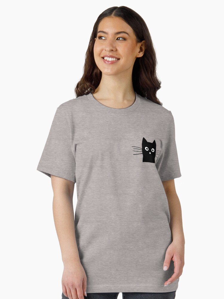 Black Cat Face Essential T-Shirt