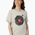 Cat Purrfect Vinyl Essential T-Shirt