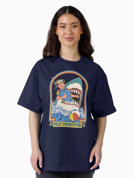 Stay Positive Oversized T-Shirt
