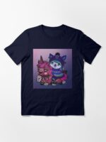 Doodle Kitty's Magical Ride Essential T-Shirt