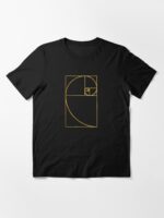Golden Ratio Sacred Fibonacci Spiral Essential T-Shirt