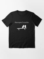 Attempted Murder (White design) Essential T-Shirt