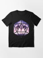 Purple Sky Dragon D20 Essential T-Shirt