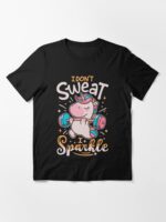 Unicorn Workout Mode Essential T-Shirt