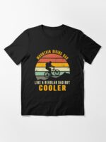 Mountain biking dad like a regular dad but cooler Essential T-Shirt