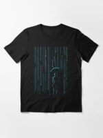 Binary Code | Matrix Digital Storm Essential T-Shirt