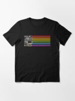 Lightsaber Rainbow Essential T-Shirt