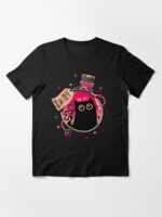 Bottled Menace - Evil Black Cat Essential T-Shirt