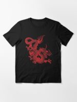 Red Chinese Dragon Essential T-Shirt