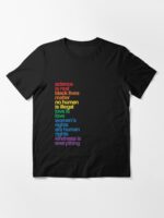 Science is Real Black Lives Matter Essential T-Shirt