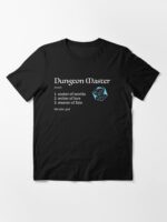 Dungeon Master (DM) Definition for Dungeons and Dragons Essential T-Shirt