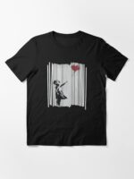 Hey! I Fixed It! Banksy Shredded Balloon Girl Essential T-Shirt