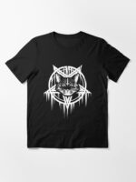 Satanic Black Metal Cat CATAN 666 Essential T-Shirt