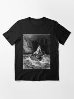 Charon crosses the river Acheron - Gustave Dore Essential T-Shirt