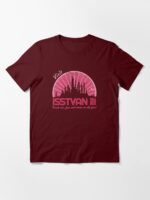 Visit (red) Essential T-Shirt
