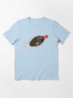 Sushi Soy Fish Pattern in Blue Essential T-Shirt