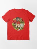 Quoll and Numbat Australian Christmas Wreath Essential T-Shirt
