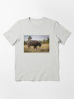 American Bison in Field Essential T-Shirt