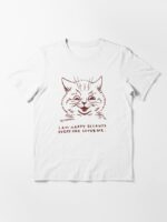 Louis Wain - I am happy because everyone loves me Essential T-Shirt