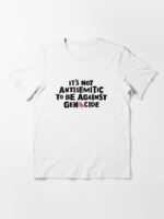 It's Not Antisemitic To Be Against Genocide Essential T-Shirt