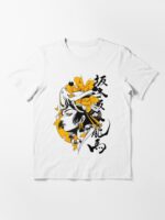 Japanese Samurai Geisha Mask Colorful Modern Urban Style Essential T-Shirt
