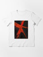 Skyscrapers in a red/ orange bacground Essential T-Shirt