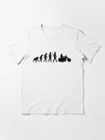 Evolution of Man Motorcycle Essential T-Shirt