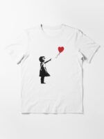 Banksy - Girl with Balloon Essential T-Shirt