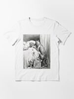 The Wolf and Reds Grandmother - Gustave Dore Essential T-Shirt
