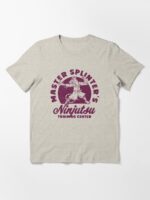 Teenage Mutant Ninja Turtles Master Splinter's Retro Logo Essential T-Shirt