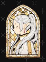 Stained Glass Frieren Unisex T-Shirt